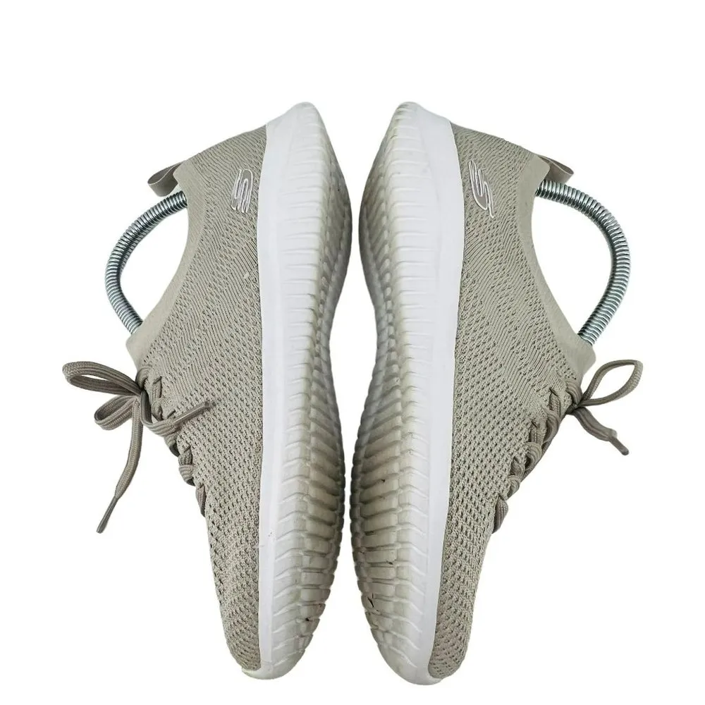 Skechers Women's Ultra Flex Statements Trainers Taupe Sneaker 12539 Size 8.5 - Image 3