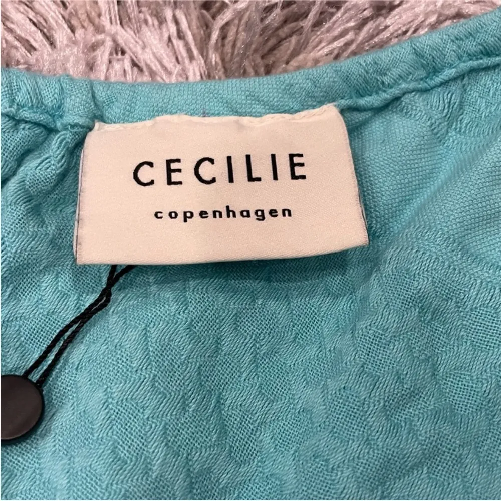 Cecilie Copenhagen Belita Ruffle Sleeve Dress Size M - Image 8