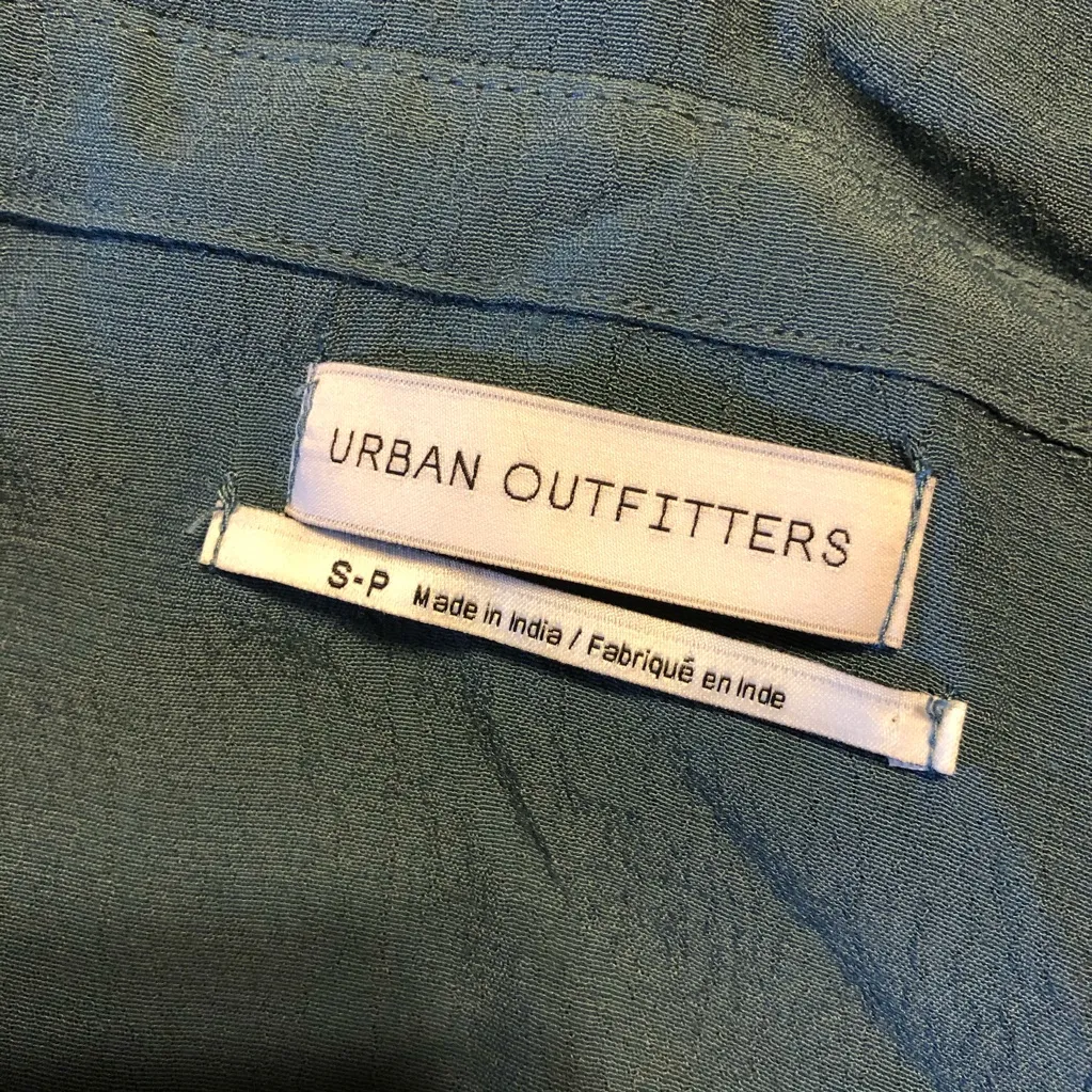 ❤️ Urban Outfitters blue button front dress - Image 3