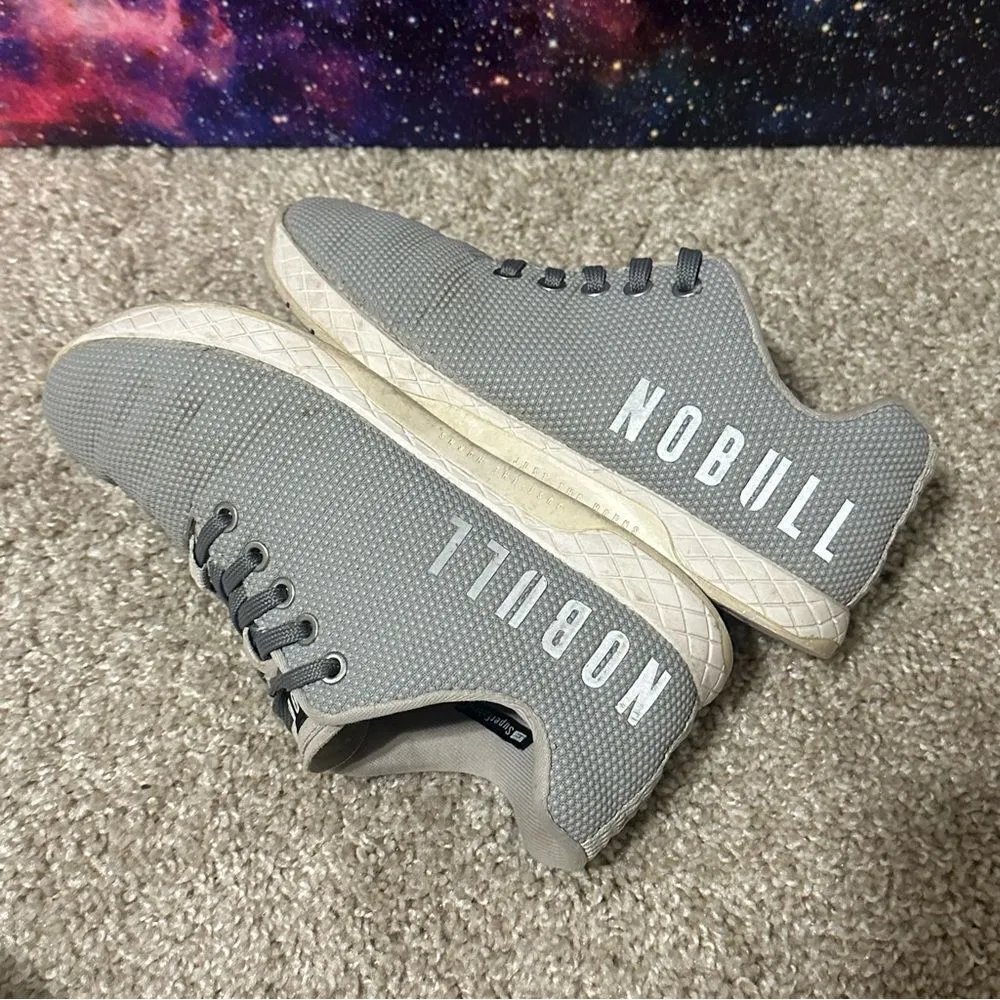 Nobull Superfabric Trainer Workout Gym Shoes Artic Gray Women's Sz 7.5 - Image 9