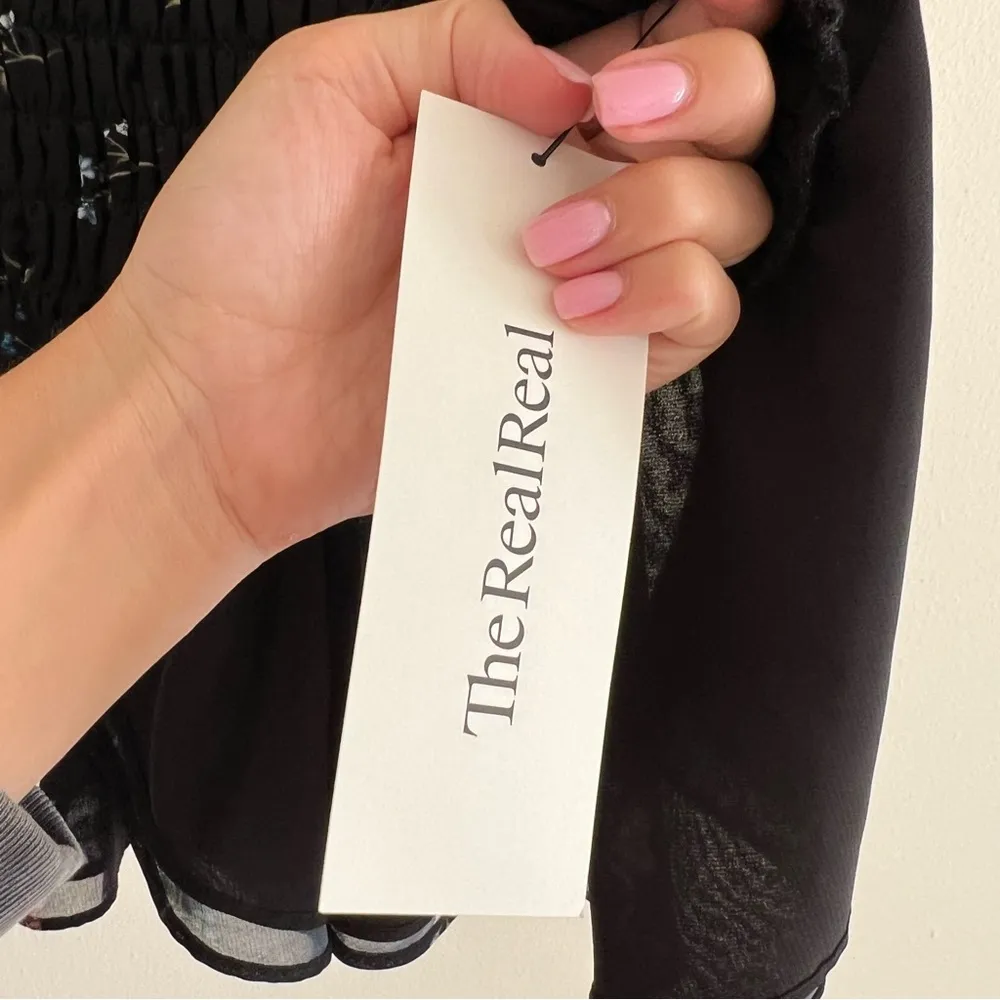 for love and lemons Dixon Mini Dress In Black Floral size M BD - Image 5