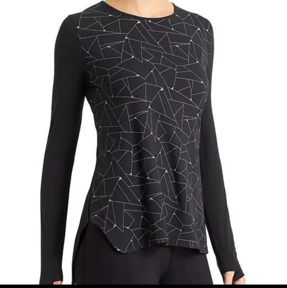 Derek lam 10 c x athleta  Black Corner Road Toblk Top - Image 2