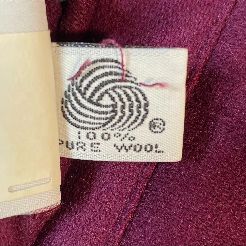 Vintage Koret Career Petites Wool Pleated Skirt Academia Preppy Size 8P - Image 15