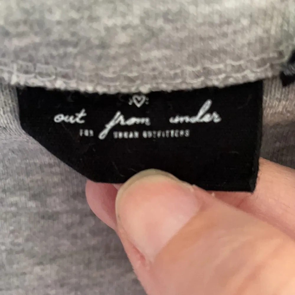 Out From Under Boat Neck Scrunch Waist Sweatshirt Medium - Image 3