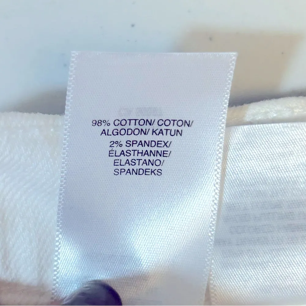 Lucky Brand White Sofia Skimmer Jeans Size 16/33 NWT - Image 11