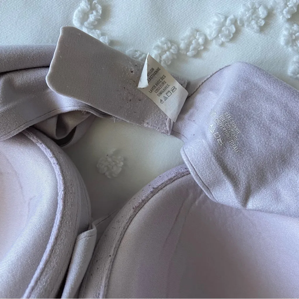 Aerie Real Sunnie Full Coverage Light Purple Pink 32D - Image 4