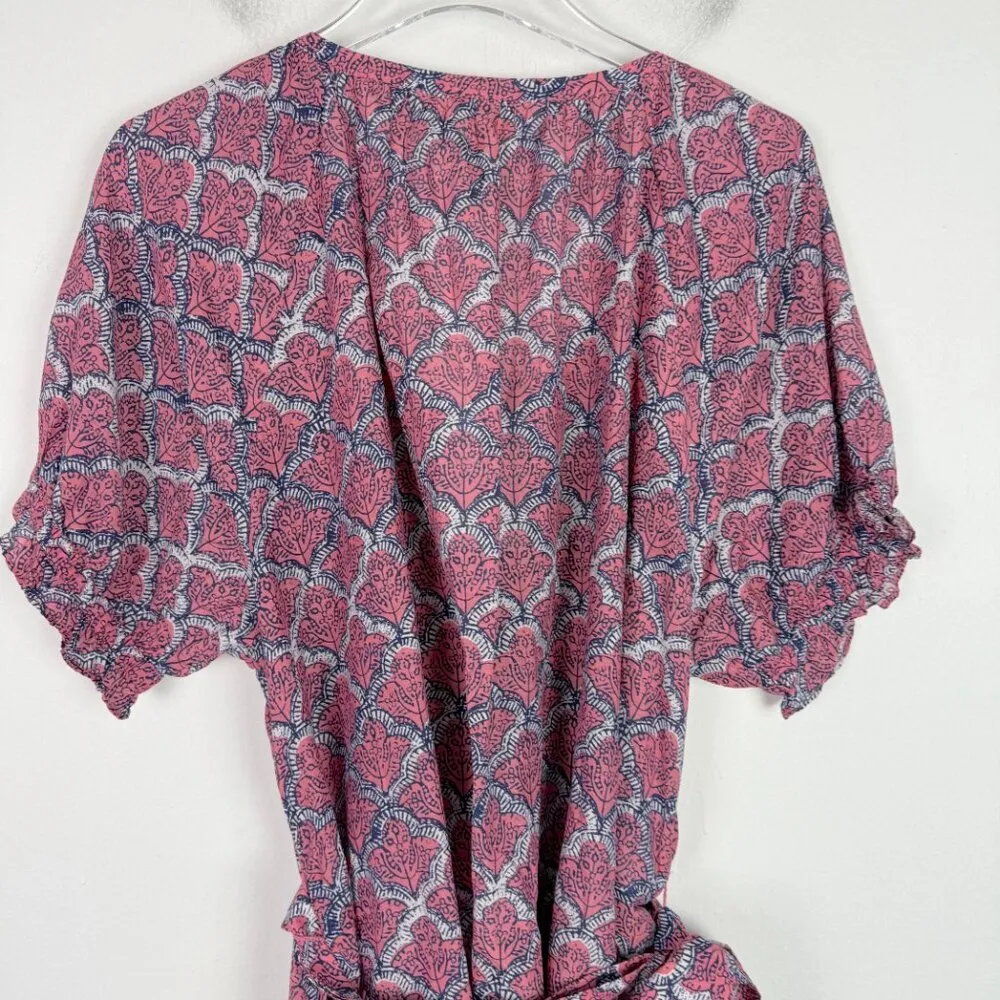 NWT Roller Rabbit Jemina Haisley Lounge Dress Rose Size Large L NEW - Image 13