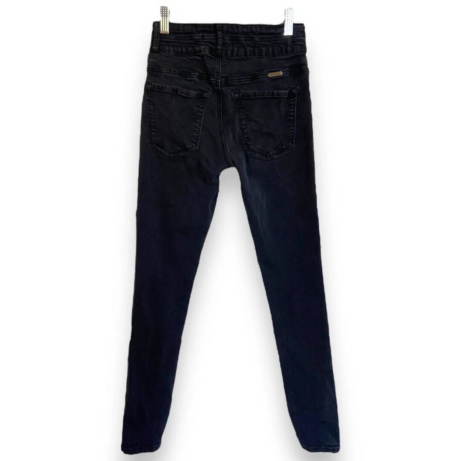 KanCan Womens Jeans Sz‎ 26 High Rise Skinny Stretch Black - Image 6