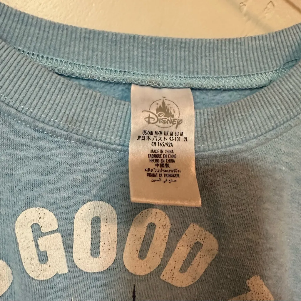 Disneyland Crewneck Sweatshirt Castle Graphic Medium - Image 2