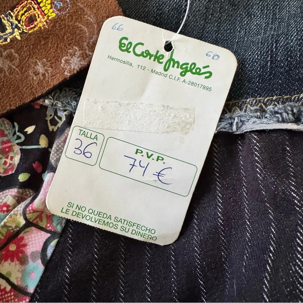 DESIGUAL DENIM PATCHWORK BALLOON SKIRT  size 36 / medium NWT €74 - Image 4