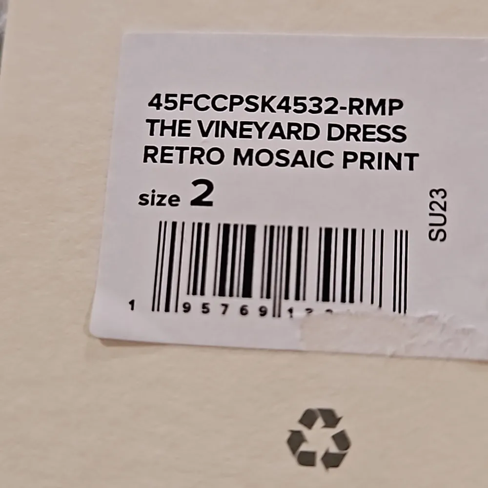 💕FAVORITE DAUGHTER💕 Vineyard Maxi Dress ~ Retro Mosaic Green Print 2 NWT - Image 16