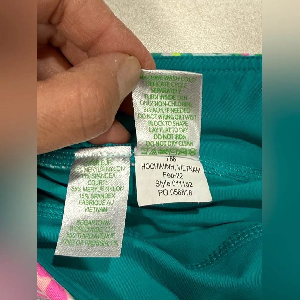 Lilly Pulitzer Carmelia Skort (Multi Banana Split) Women's Skort Luxletic Sz XS - Image 7