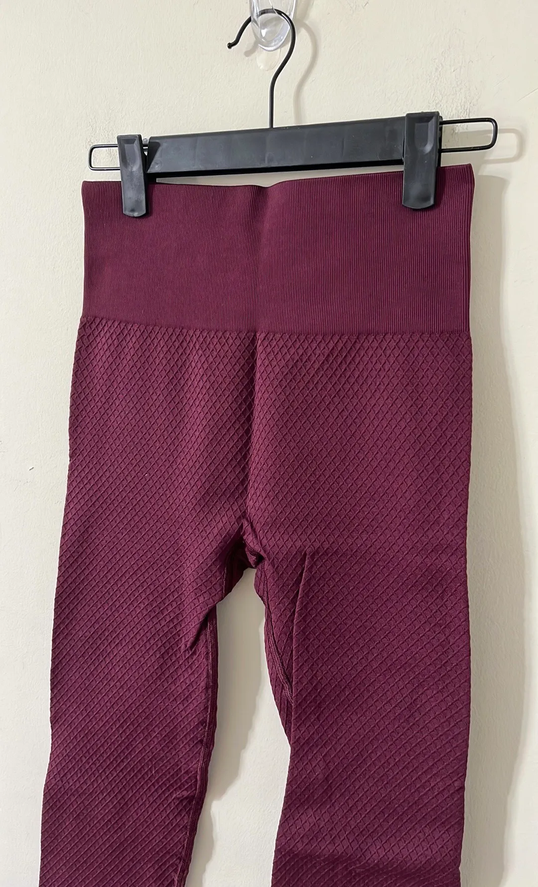 Quartz Collection Amethyst Seamless Full Length Leggings Sz M - Image 5
