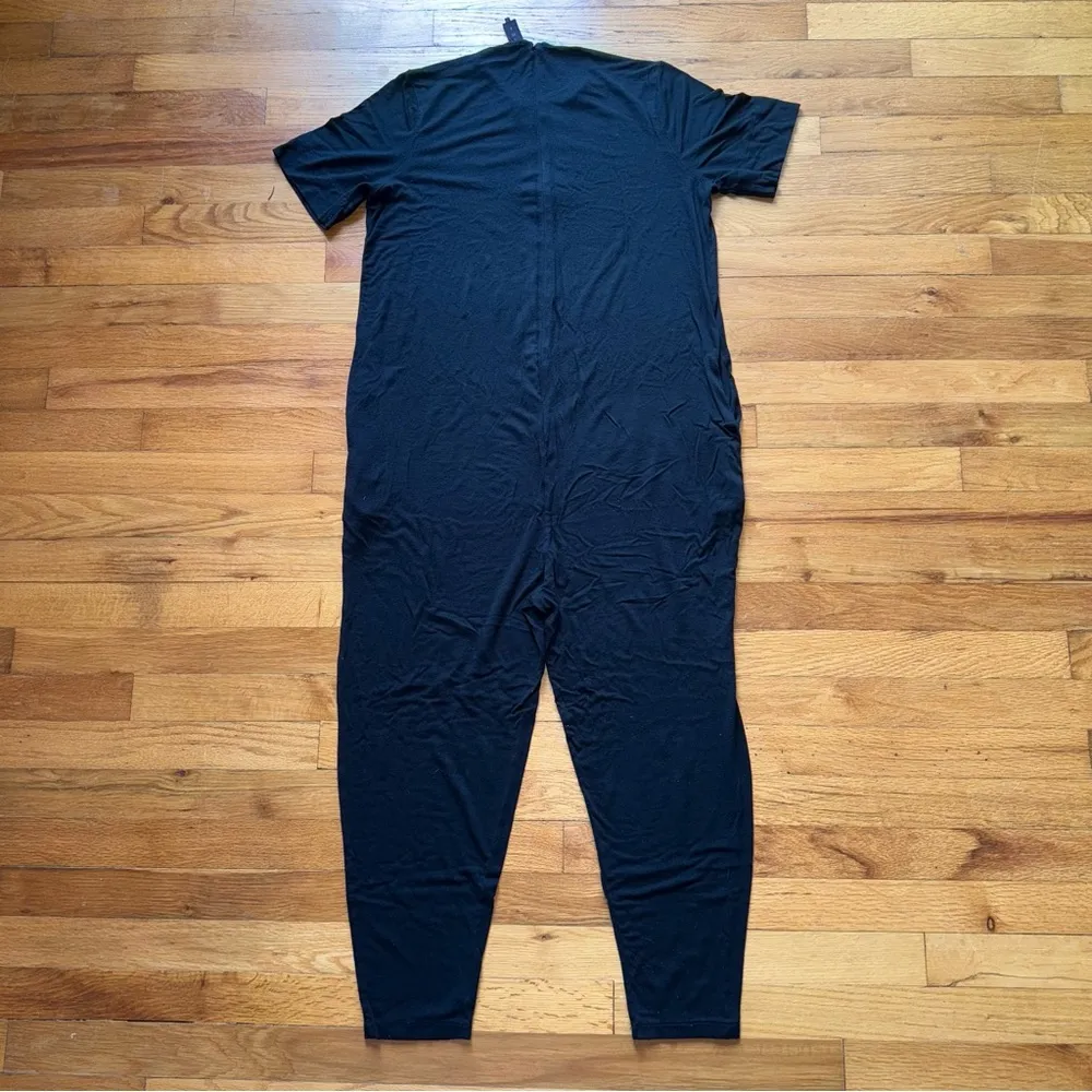 HATCH The Walkabout Jumpsuit Maternity Black size 1 - Image 4