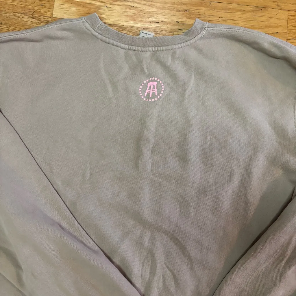 Barstool Sport Call Her Daddy Retired Blocked Preppy Outdoor Gorpcore Crewneck L - Image 5