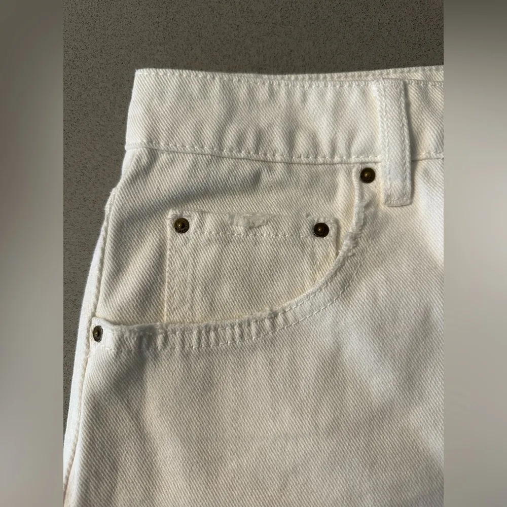 Good Life Denim Skirt White / Size 26 - Image 9