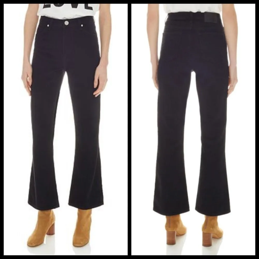 💕SANDRO💕 Rudolphe High Waist Flared Leg Jeans ~ Black 42 EU NWT - Image 4