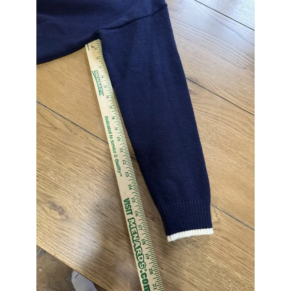 Cider Women Size Medium Embroidered Teddy Bear Sweater Long Sleeve‎ Knit Preppy - Image 8