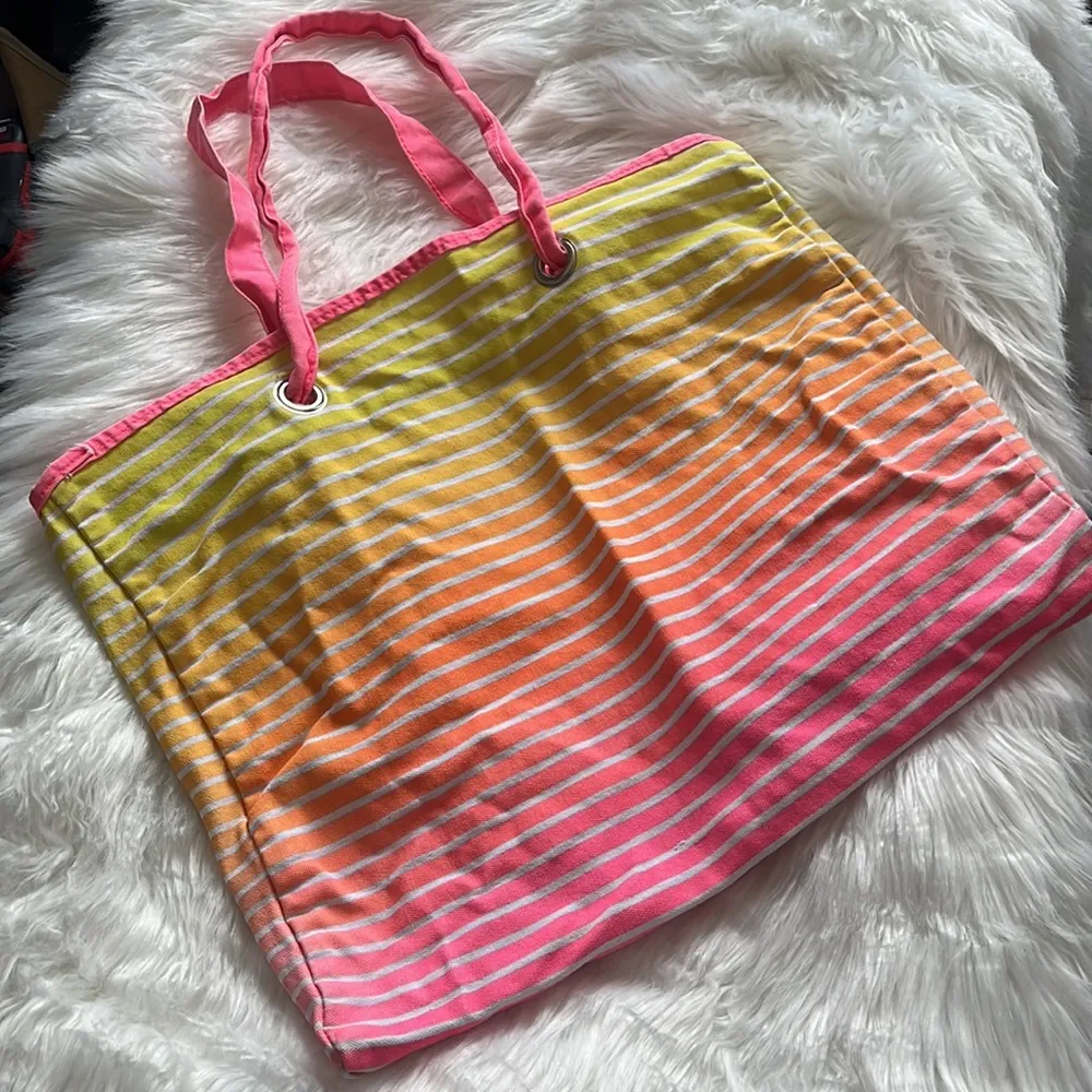 Victoria’s Secret canvas tote beach bag - Image 14