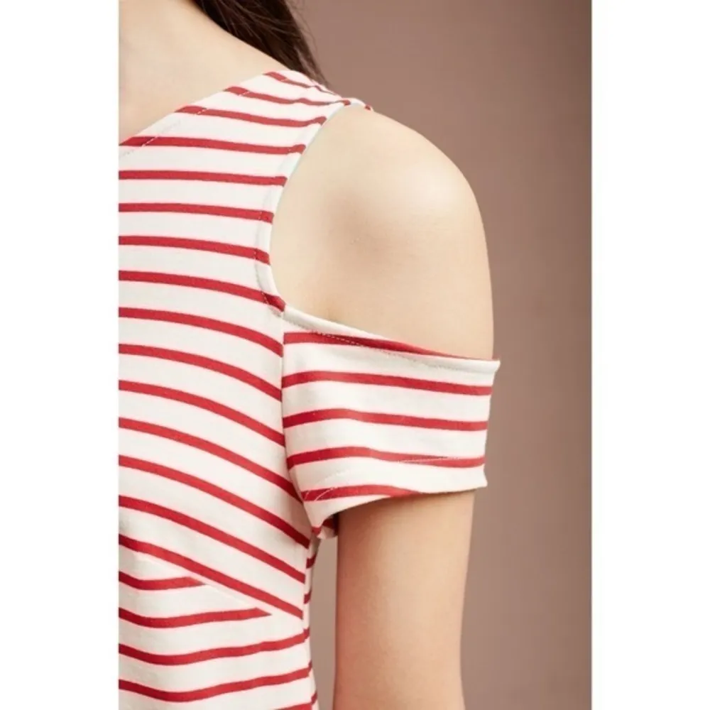 Maeve Anthropologie • Red Striped Marketa Dress - Image 39