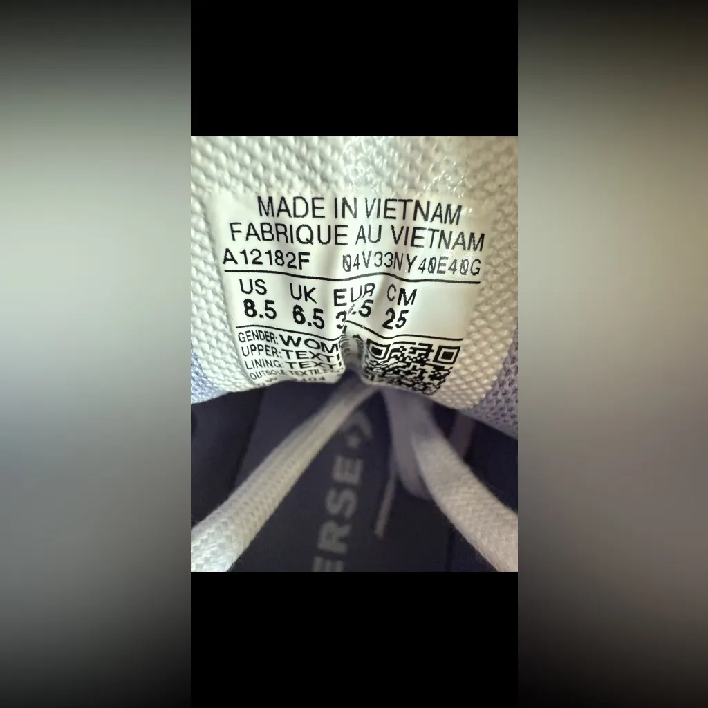 Converse CTAS A12182F Madison Mid Lilac Pewter size 8.5 women New In Box - Image 4