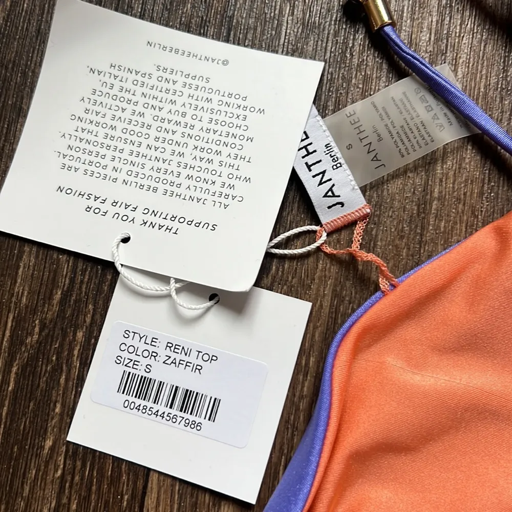 Janthee Reni Bikini Top in Zaffir - Image 3