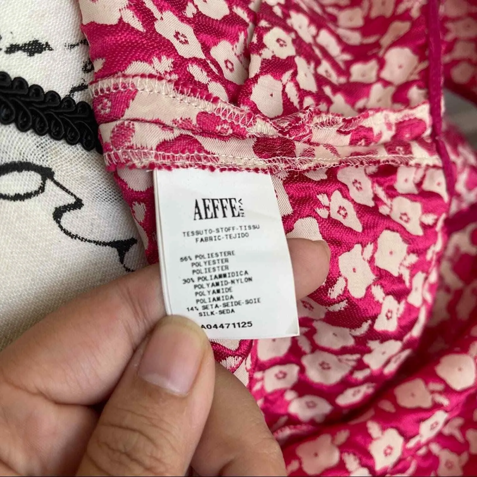 Moschino Cheap Chic floral textured jacquard sheath dress‎ size 10 quiet luxury - Image 3