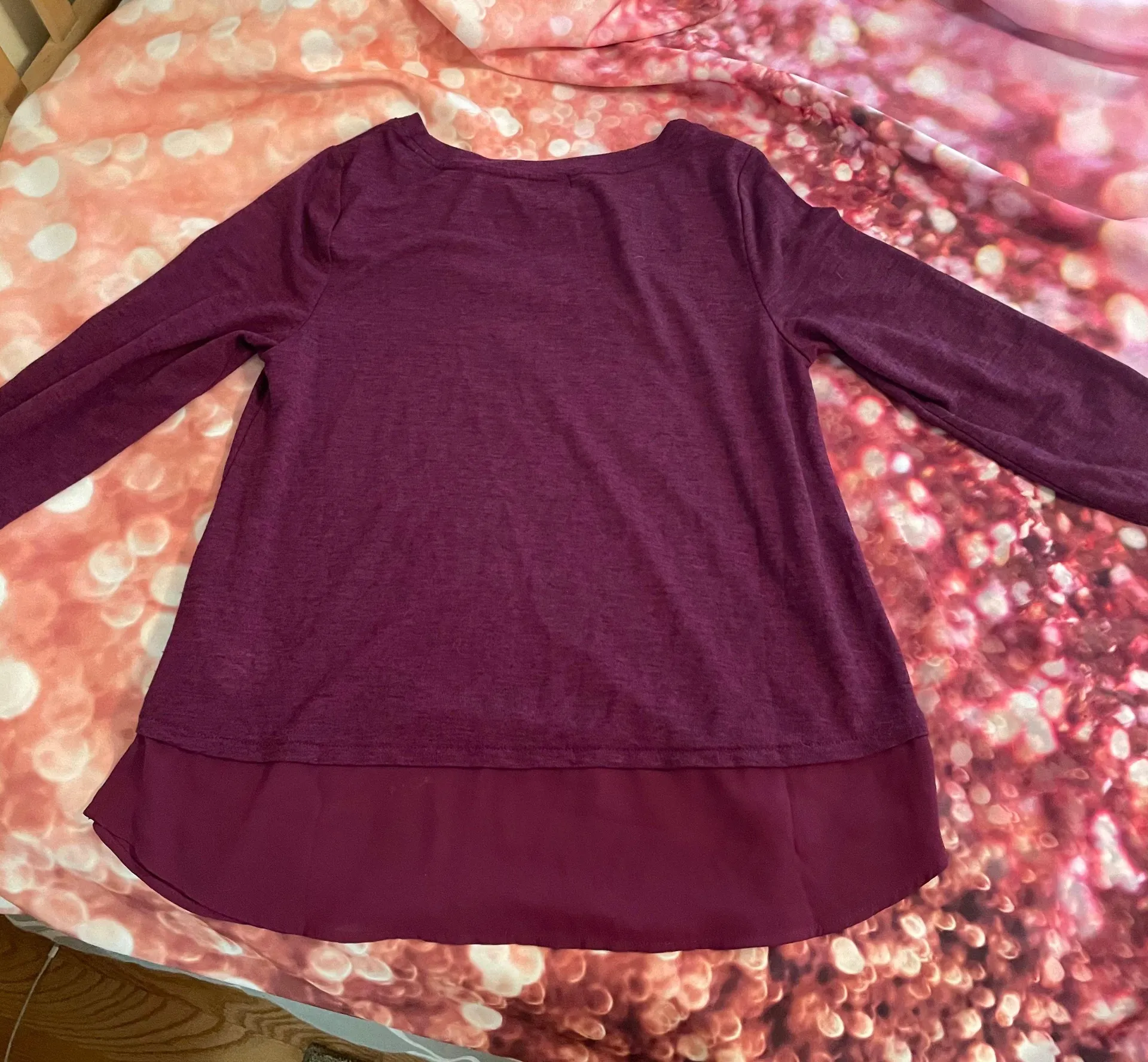 Pink Long Sleeve Sweater Top - Image 6