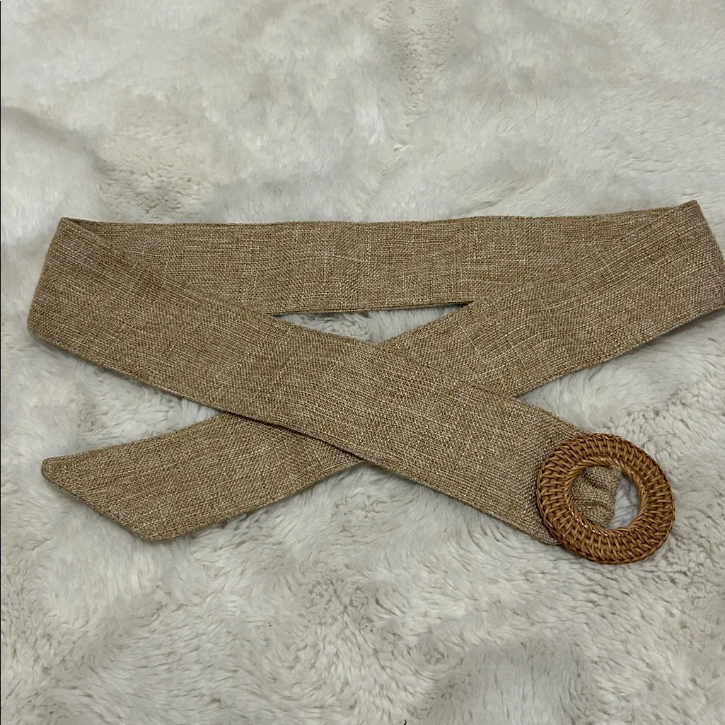 Anthropologie Ines Raffia Belt - Image 6