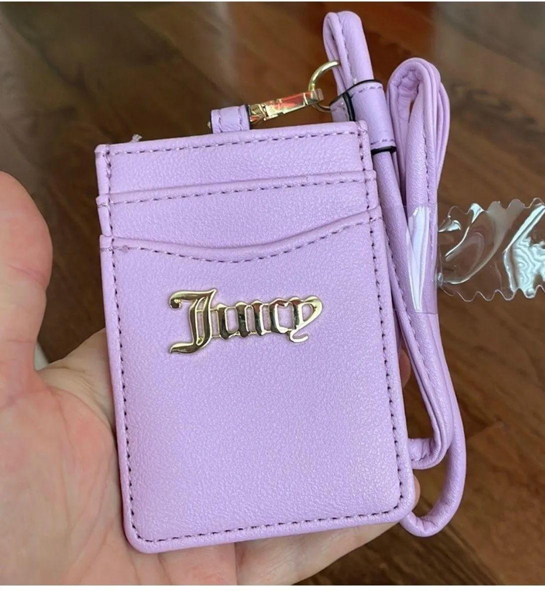 Juicy Couture Lanyard ID card case - Image 4