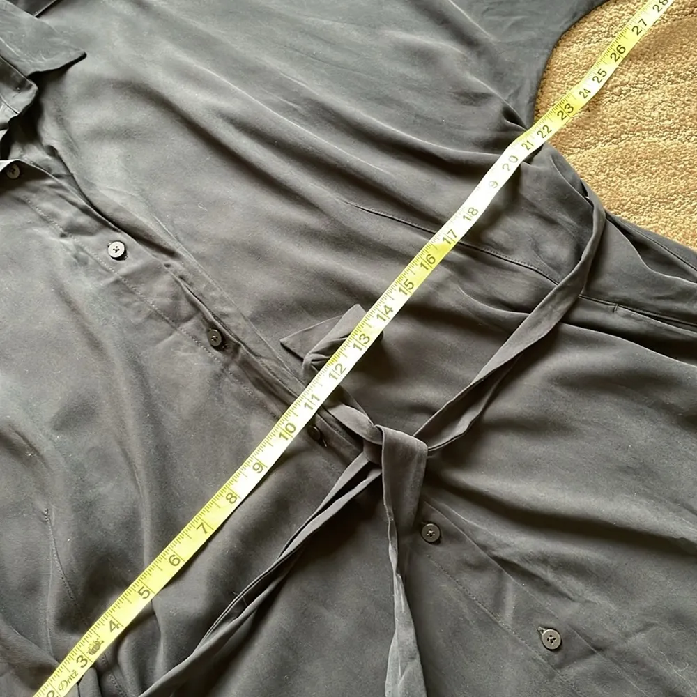 Lululemon perfectly poised cupro blend oversized shirt dress - Image 8