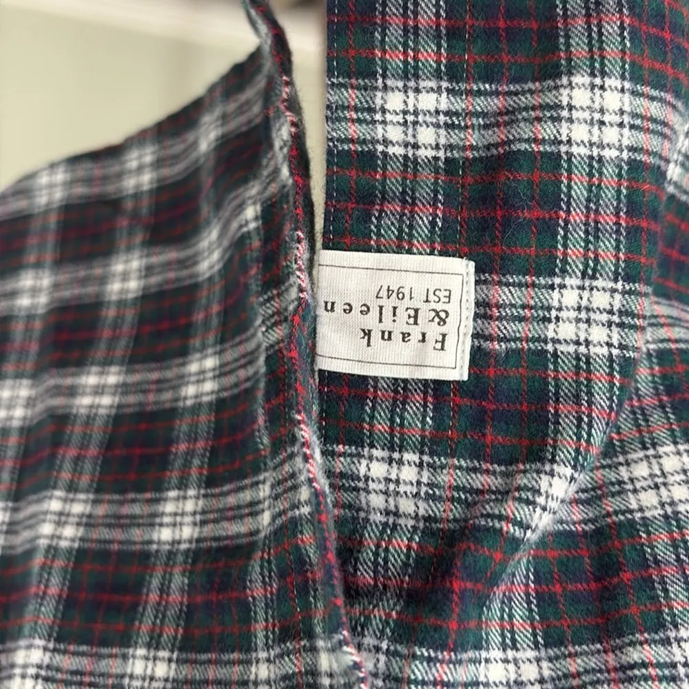 Frank & Eileen  Eileen Relaxed Plaid Flannel Button Down XS - Image 2