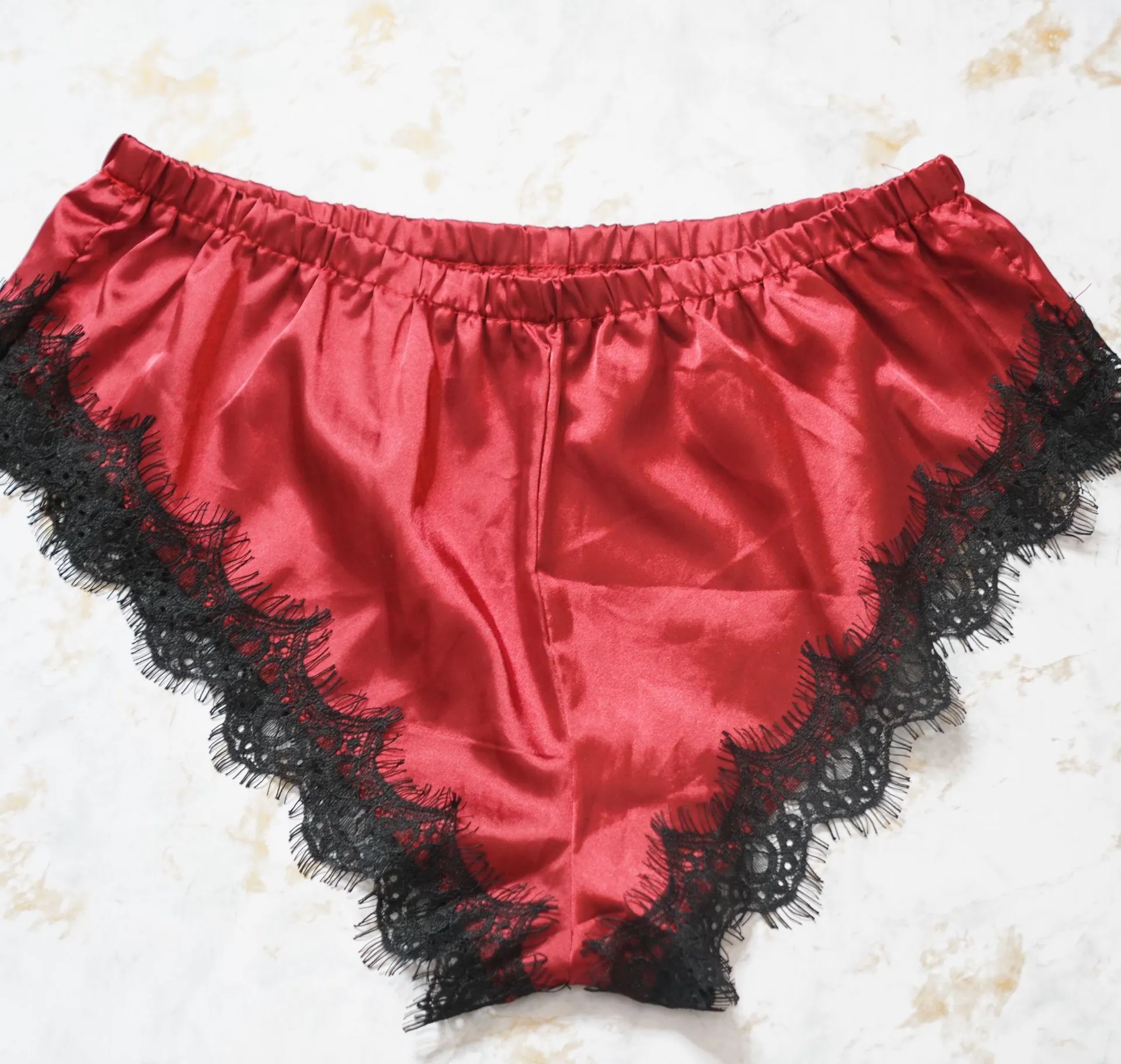 Red Pajamas Shorts - Image 4
