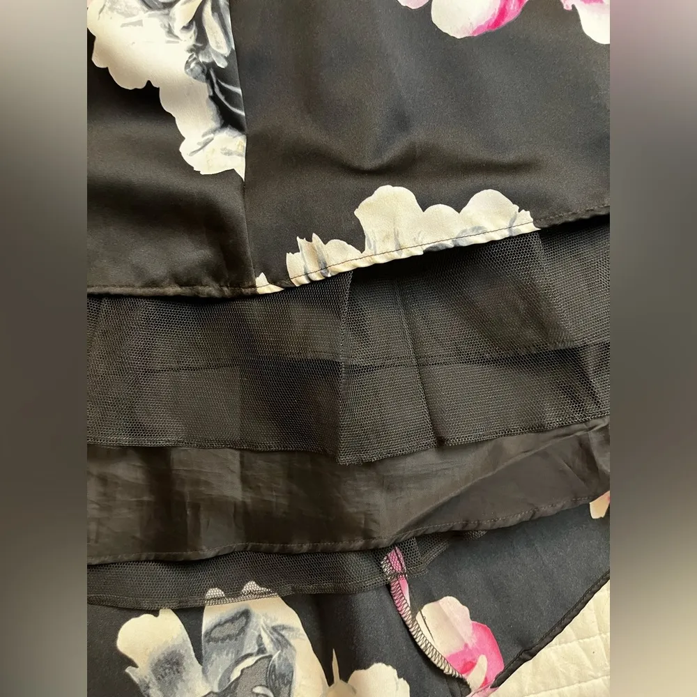 Blondie Nites 2 piece full length floral mermaid prom formal dress - Image 6