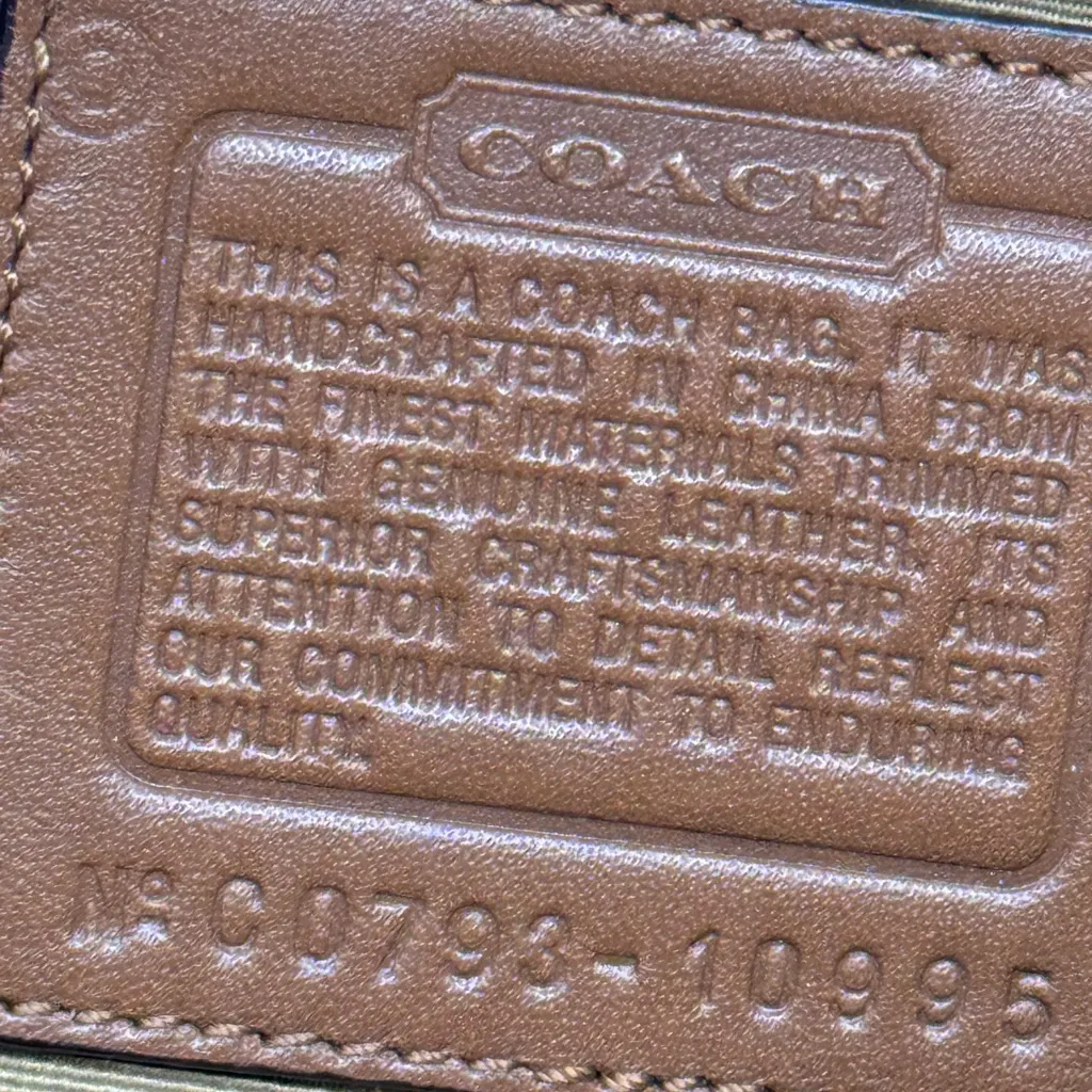 Coach Chelsea Beige Optic Sig Satchel Tote Bag F0793-10995 - - Image 16