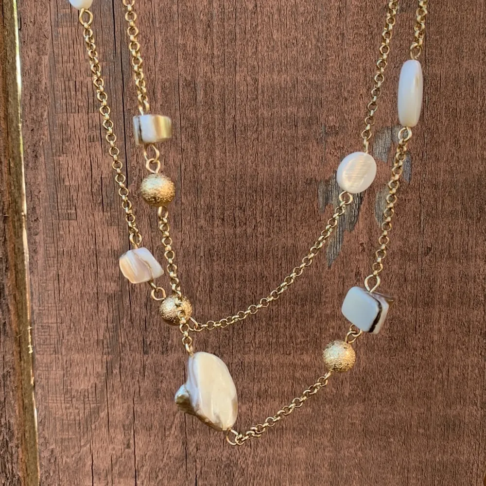 CJ Banks long beaded/stone necklace, nwt - Image 2