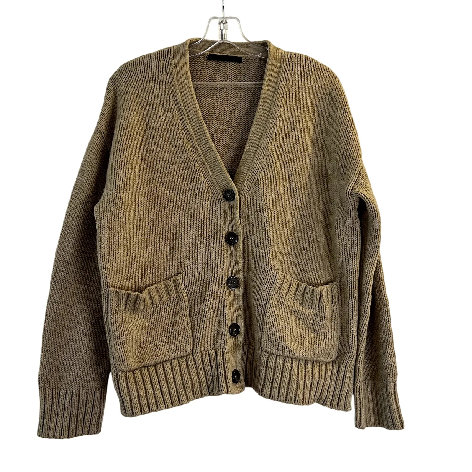 Jenni Kayne Everyday Cardigan in Beige Size M - Image 3