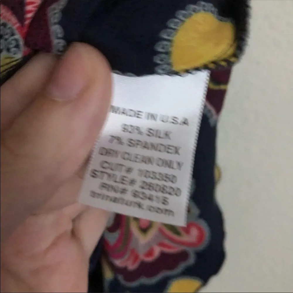 Trina Turk silk paisley floral flowy skirt size 6 - Image 5