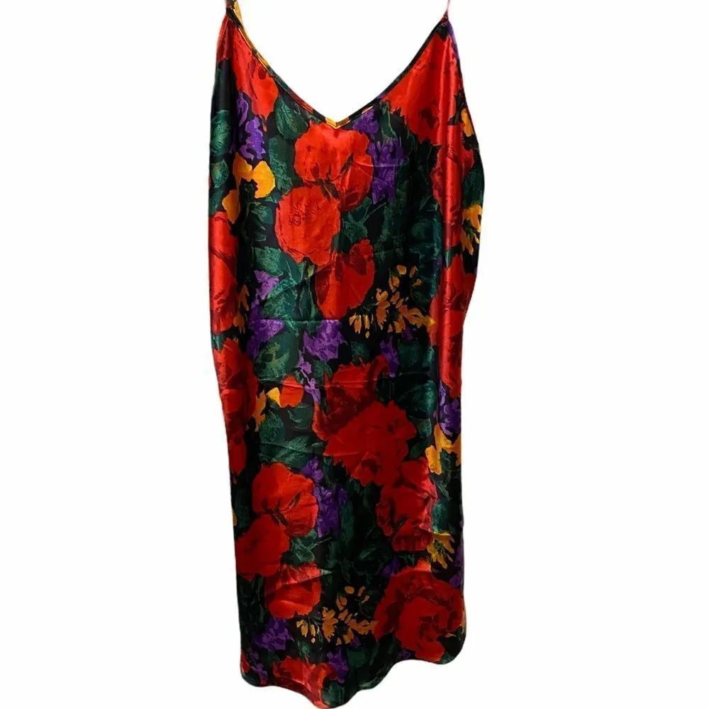 Victoria Secret Gold Label Floral Robe Set Medium - Image 6