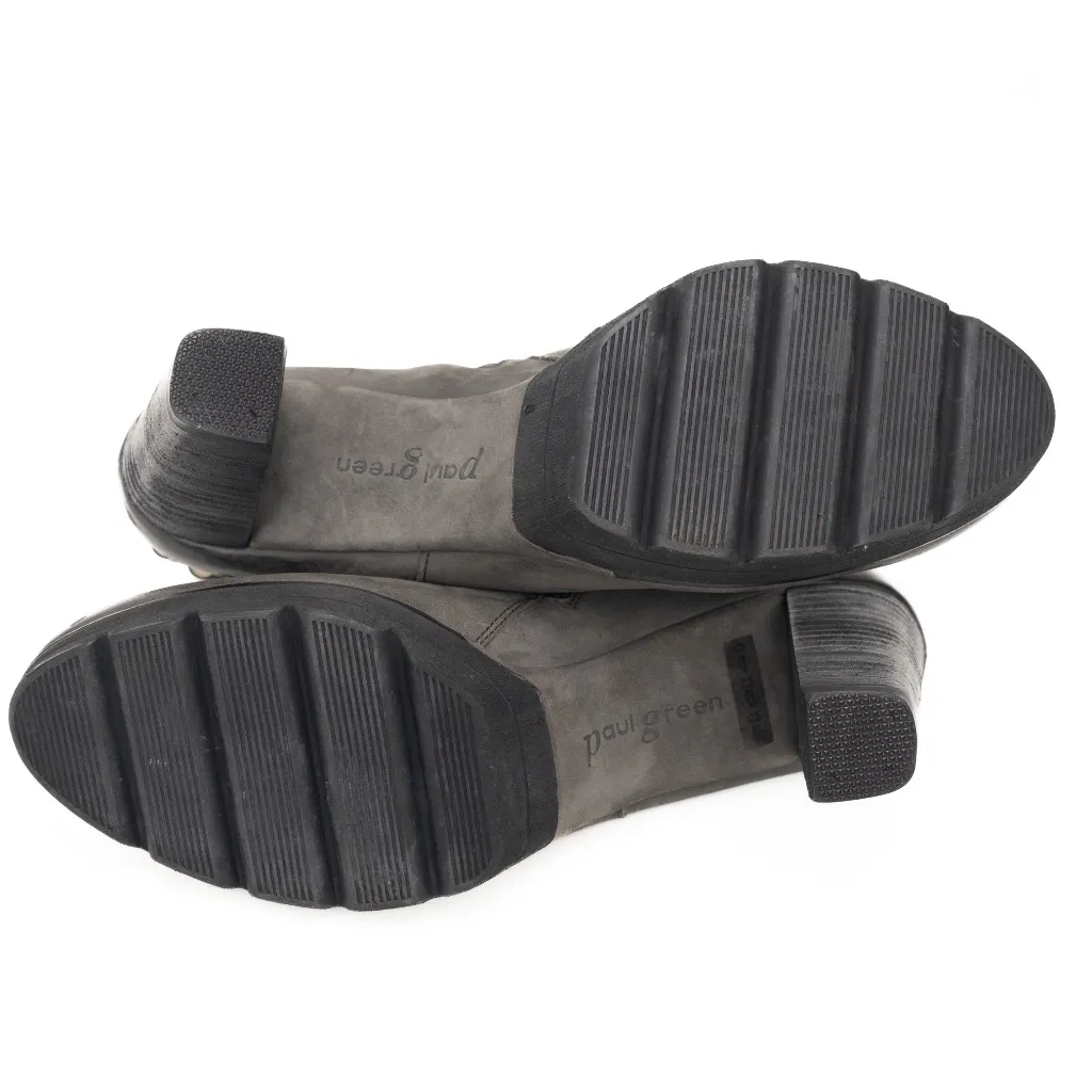 Paul Green - New! Darcy Chain Round Toe Leather Bootie - Image 3