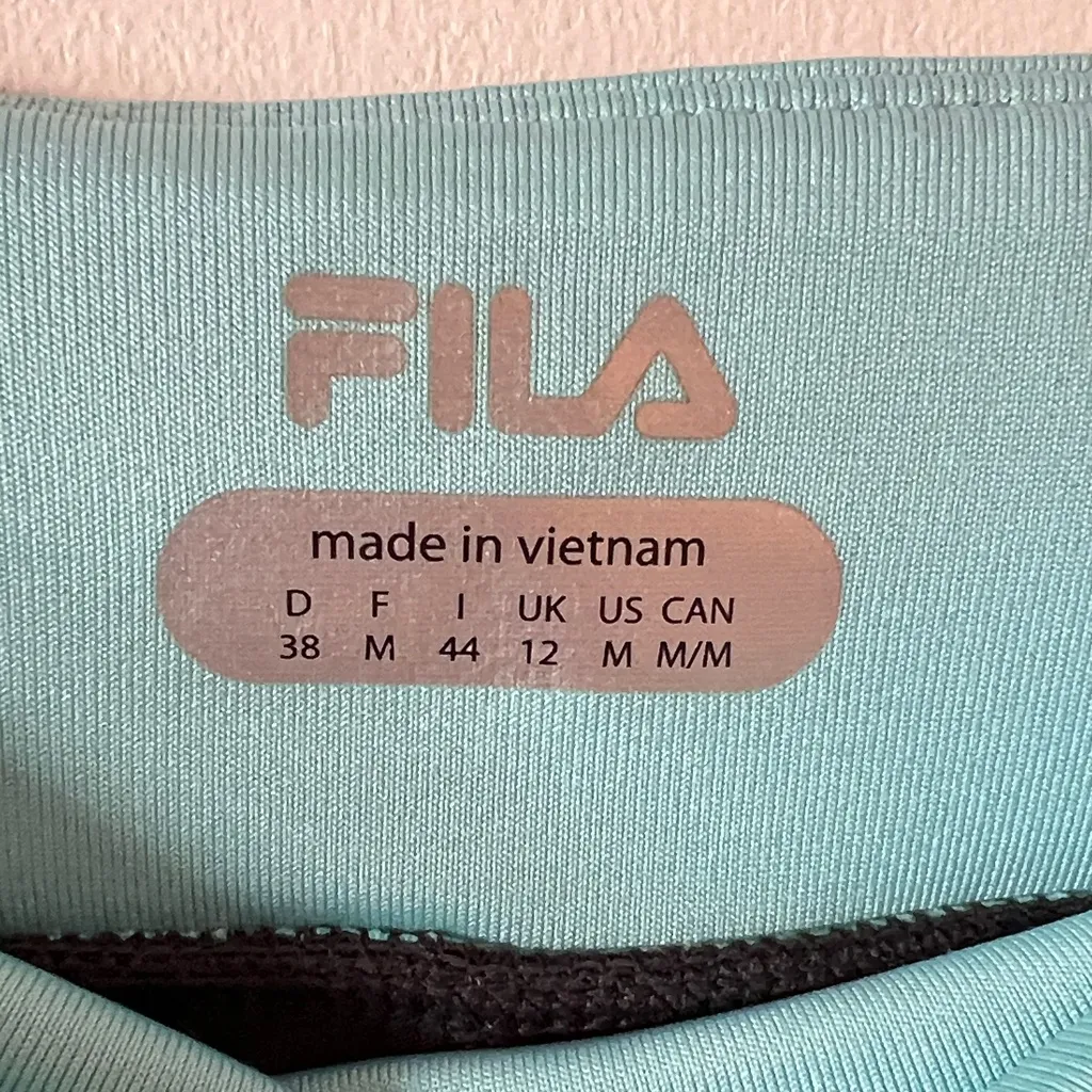 Fila Navy Skirt with Pink Stripe - Image 4