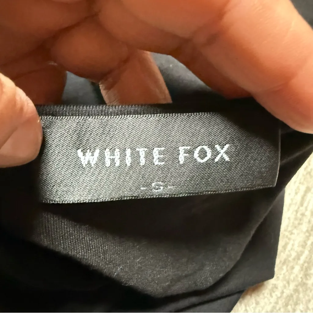 White Fox Boutique Double Life Tee SZ:S - Image 7