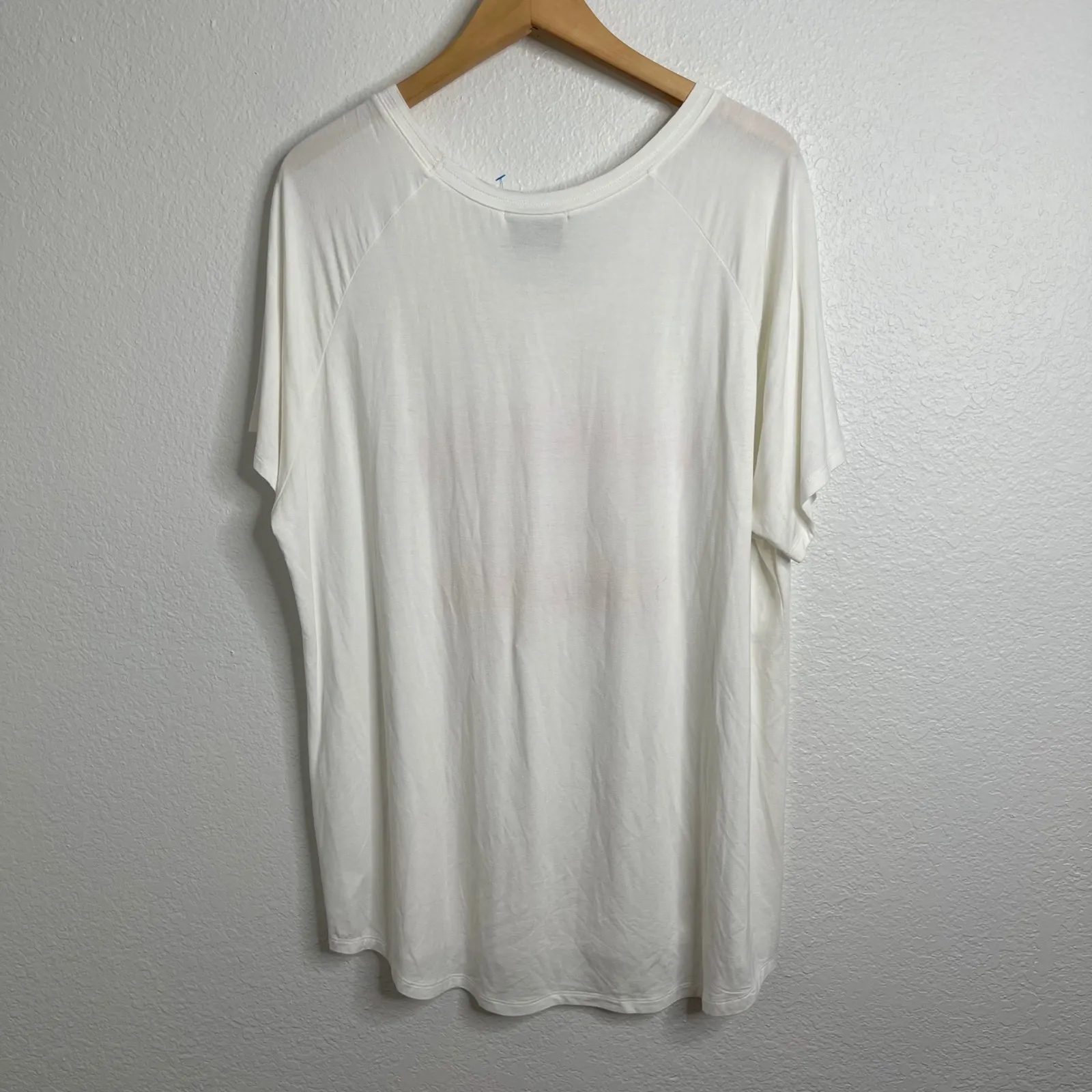 Judith March Womens White Margaritas Senoritas V Neck T Shirt Size Large - Image 4