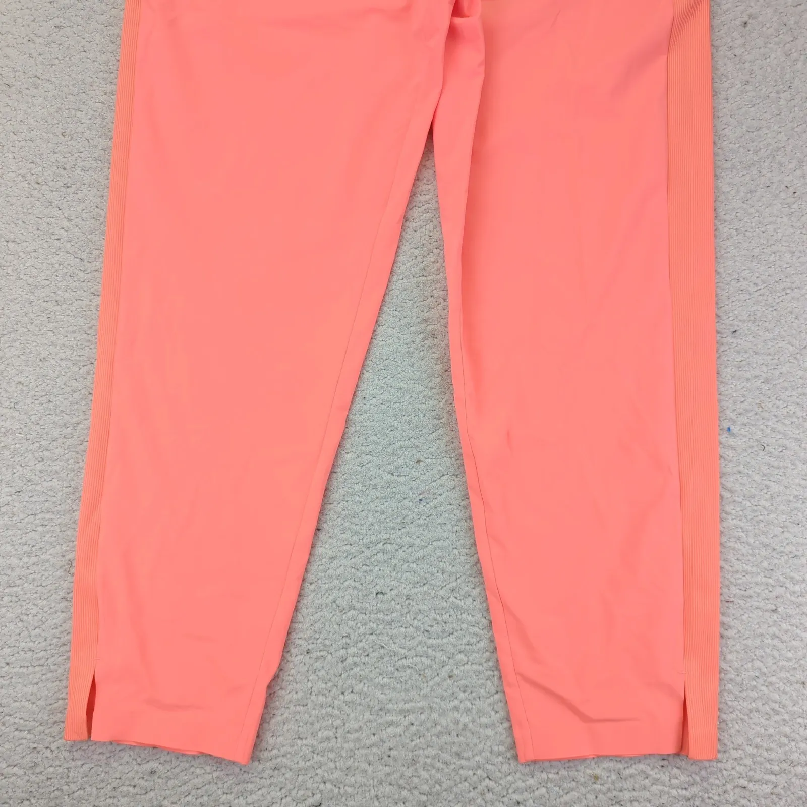 ATHLETA Brooklyn Mid Rise Ankle Pant Coral Orange Womens 10 Active Casual 198671 - Image 4