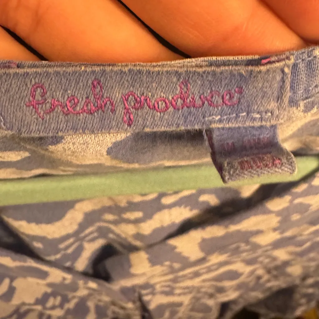 Fresh Produce Blue Geometric Cotton Blouse - Image 7