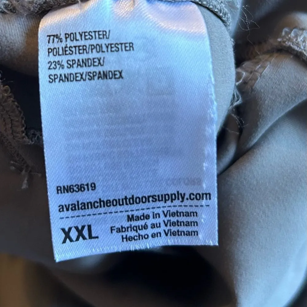 avalanche outdoor supply company tan heavy jersey jogger in driftwood XXL NEW - Image 10