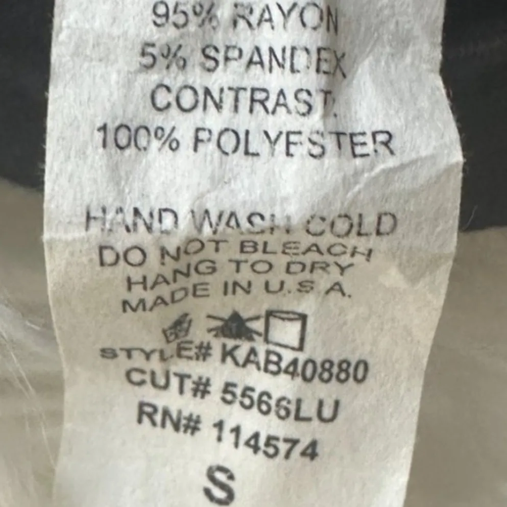 NWT Pleione Top Womens S Black Sheer Sleeve Studded Minimalist Whimsigoth - Image 5