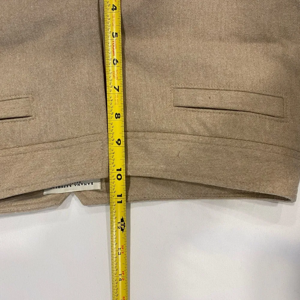 Banana Republic Women's Cashmere Wool Harrison Flare Trousers - 6 - Image 11