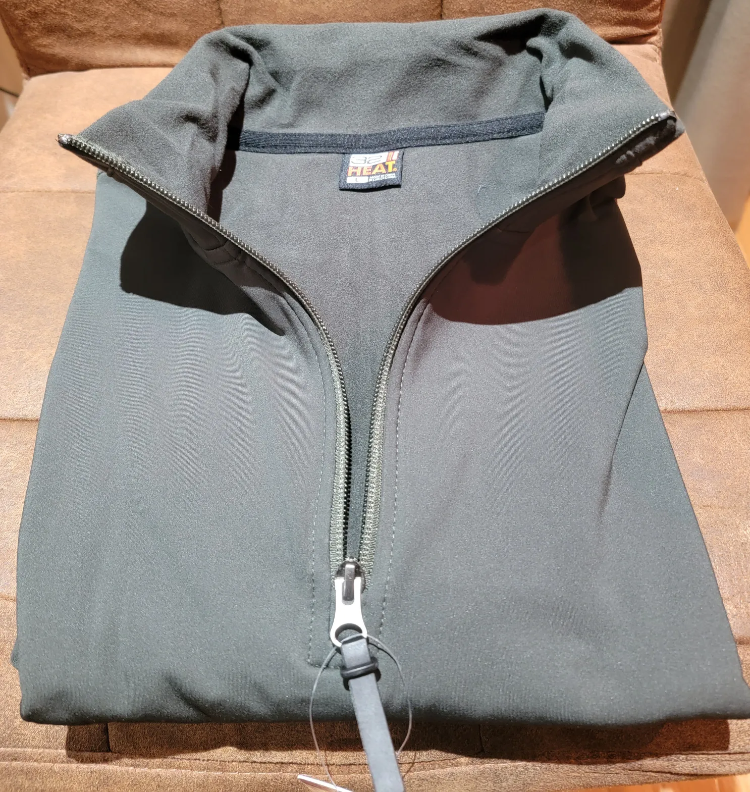 32 Degrees Heat 32 Degrees Men’s Heat Tech ¼ Zip Pullover -Hunter Green - Image 5