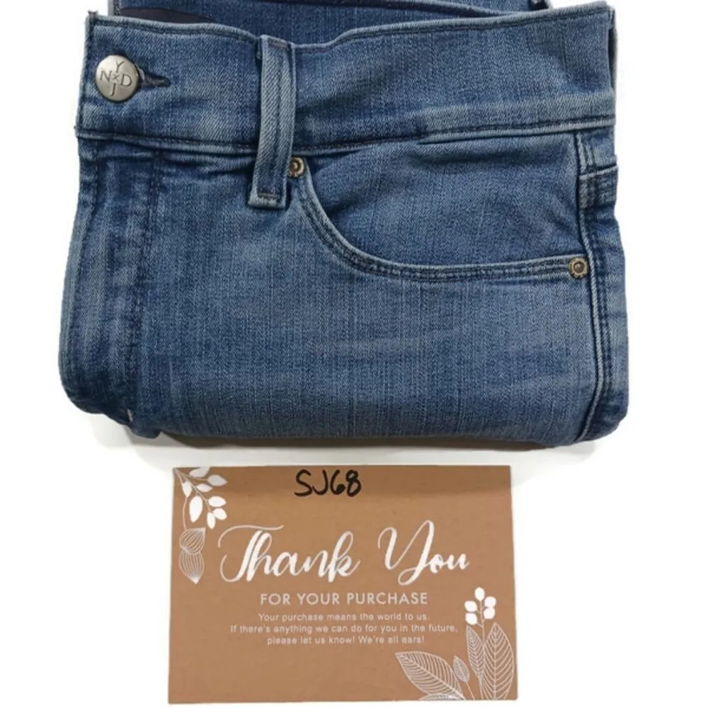 SJ68 GUC NYDJ Marilyn Cropped sz 8 - Image 11